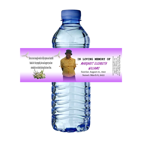 custom label purified drinking bottled water in Antigua